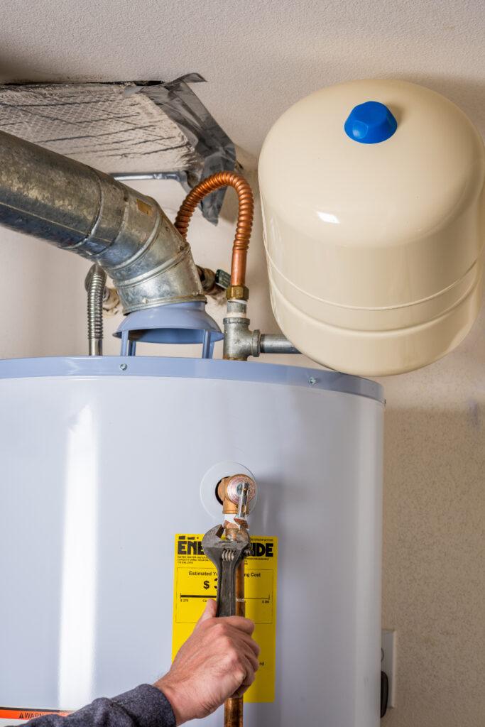water heater being maintained in davison, mi